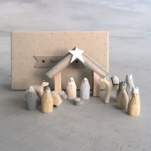Presepe piccolo legno - piccolo,