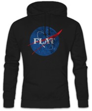 Felpa con cappuccio Flat Earth