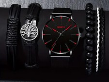 SET DI ACCESSORI : OROLOGIO +
