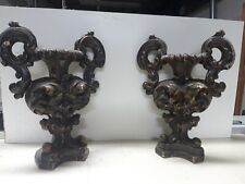 Antico Coppia Porta Palme