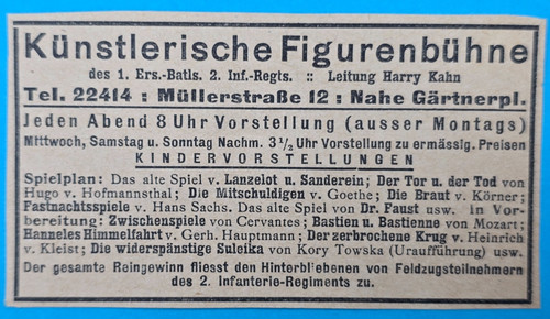 Antique german magazine - antique, ad