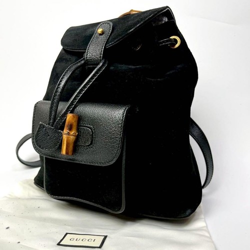 Gucci mini zaino bambù - gucci,