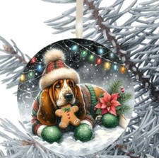 Bassett Hound Dog Hanging
