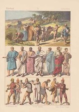 Griechen Arbeiter Landleute