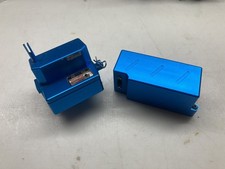 Traxxas Tmaxx T-Maxx Scatola Batteria Alluminio E Ricevitore Blu 