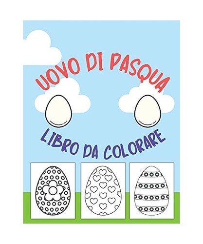 Uovo pasqua libro da - di,
