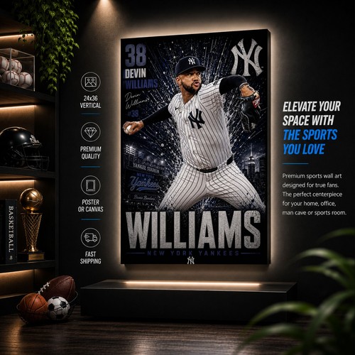 Poster tela devin williams - tela,