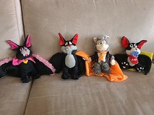 Lotto 4 Peluche Svampy Happy Snack Ferrero 2005  06 Halloween da collezione rari