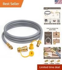 12 Feet 3/8" LPG Hose with