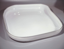 Rara ciotola/piatto/piatto in vetro firmato Alvar Aalto per Iittala del 1956