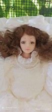Porcelain Biscuit Bed Doll