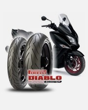 PNEUMATICO GOMMA POSTERIORE PIRELLI DIABLO ROSSO SCOOTER 160/60 R15 67H