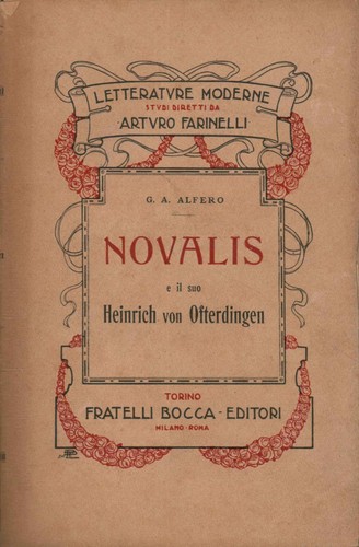 Novalis suo heinrich von - e,