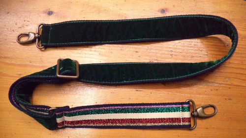 Tracolla borsa velluto - tracolla,