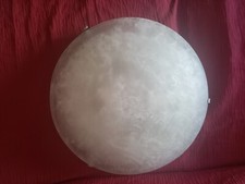 Plafoniera da soffitto in vetro, diametro 39 cm