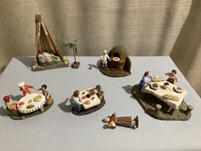 Vecchi Pastori Da Presepe In Terracotta Napoletani