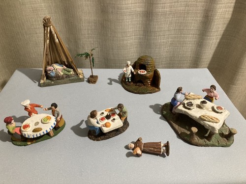 Vecchi pastori presepe in - vecchi,