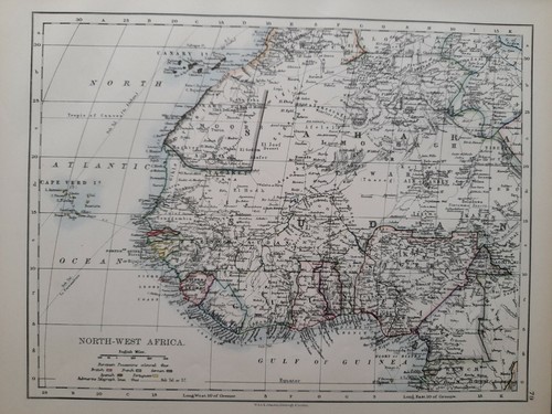 1902 mappa nord - mappa, africa