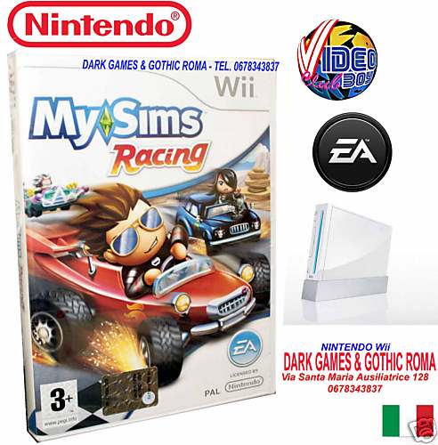 Sims racing gioco wii nuovo - racing,
