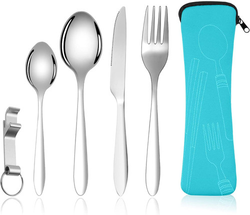 Set posate con custodia - con,