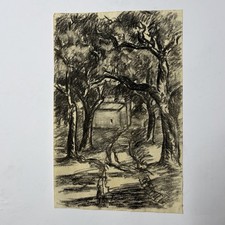 Paesaggio. Disegno a