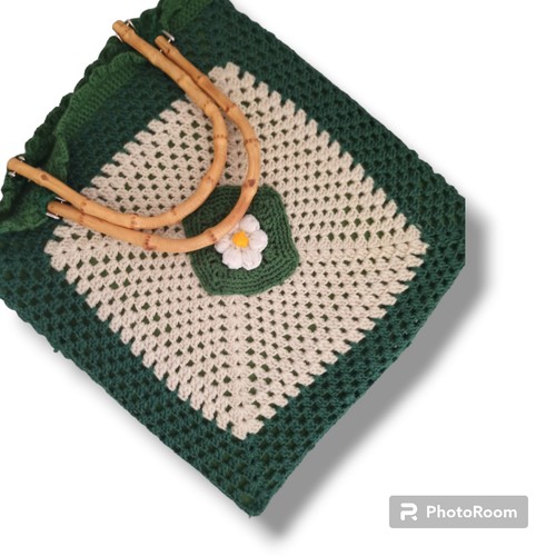 Borsa crochet fatta - crochet, mano