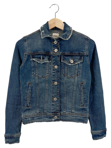 Zara giacca jeans - zara, blu