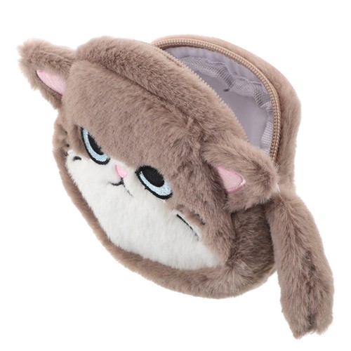 Plush cat bag - plush, portafoglio