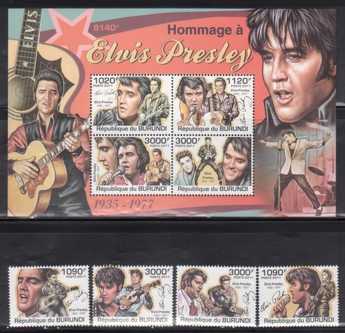 Burundi 961 elvis - 961-65, presley