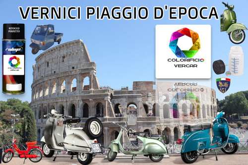 Vernice ritocco piaggio vespa - vernice,