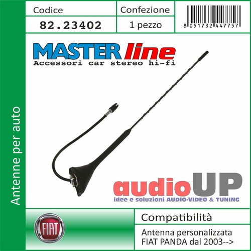 Antenna personalizzata fiat - personalizzata,