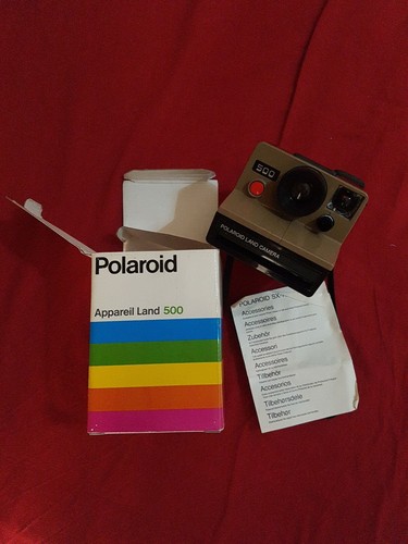 Polaroid 500 land camera - polaroid,