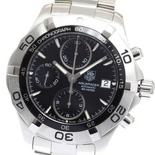Orologio Uomo Automatico TAG HEUER Aqua racer CAF2110 Cronografo Quadrante Nero_906563