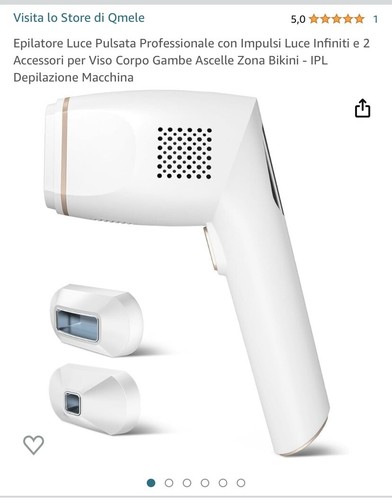 Epilatore luce pulsata
