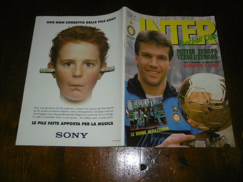 Rivista inter 4 1991 - inter, n°4/1991