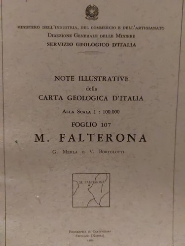 Note illustrative della - della, carta