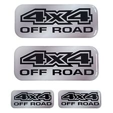 4 Adesivi Resinati Stickers 3D