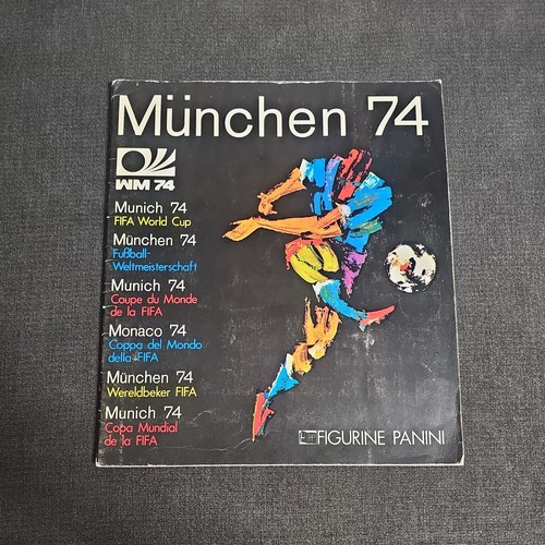 1974 panini world cup - panini, munchen