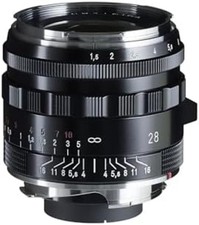 Voigtlander NOKTON Vintage Line 28mmF1.5 Asferico Tipo II Vernice Nera Attacco VM