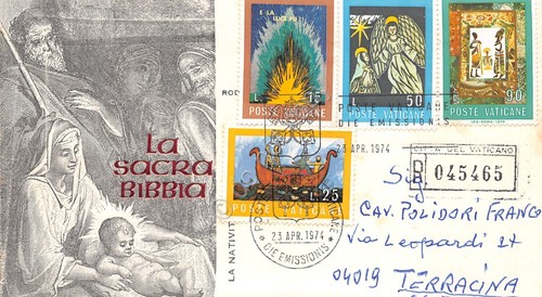 Fdc rodia vaticano 1974 - rodia,