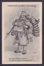 WWI Feldpost German humorous