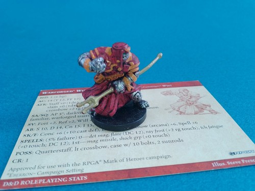 Warforged wizard 60 - warforged,