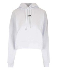 MSGM Micro Logo Cropped Hoodie