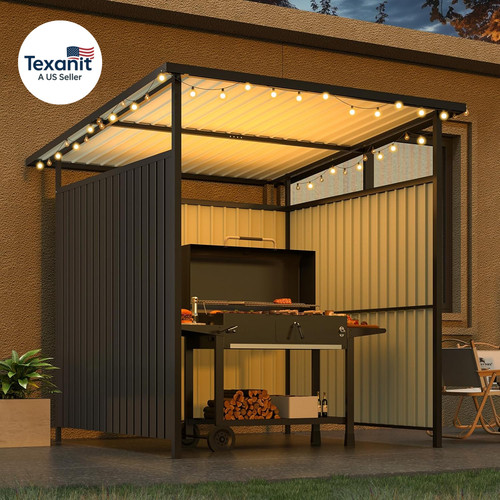 Outdoor hardtop grill - outdoor,