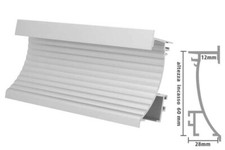 2 Metri Profilo Canalina Barra