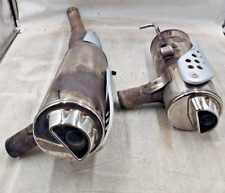 COPPIA TEMINALI SI SCARICO - BMW F 650 GS - ANNO 2004 AL 2007