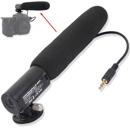 Microfono per nikon - dc/dv,
