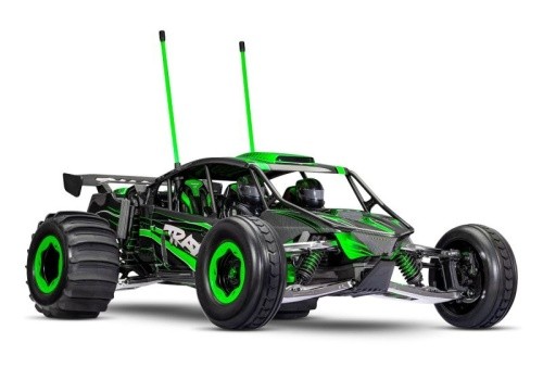 Traxxas funco rwd - rwd, verde