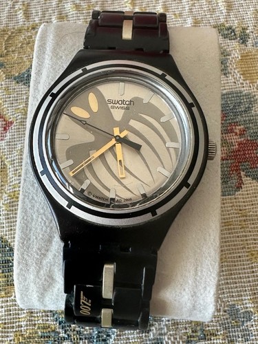 Orologio swatch 007 james bond - james,