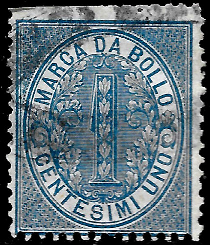 Italia 1868 francobollo - italia,
